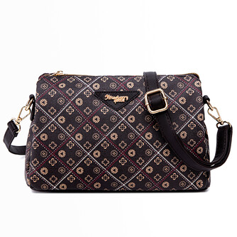 (PRE ORDER) MIMI SLING BAG - BATIK BQ, DARK BROWN