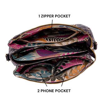 MIMI SLING BAG - BATIK BQ, DARK BROWN (PRE ORDER)