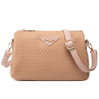 (PRE ORDER) MIMI SLING BAG - WOVEN CC, CARAMEL