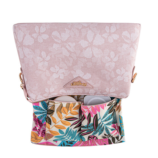 MIMI SLING BAG - FLORAL CE, SOFT PASTEL PINK (PRE ORDER)