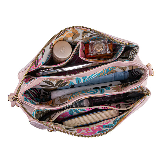 MIMI SLING BAG - FLORAL CE, SOFT PASTEL PINK (PRE ORDER)