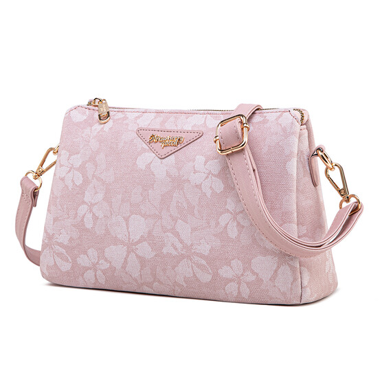 MIMI SLING BAG - FLORAL CE, SOFT PASTEL PINK (PRE ORDER)