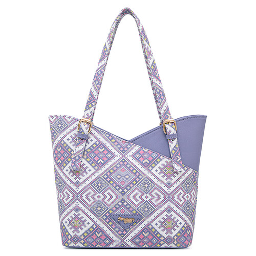 [PRE ORDER] MONICA TOTE BAG - BOHEMIAN CG, LAVENDER (BUY 1 FREE 1)